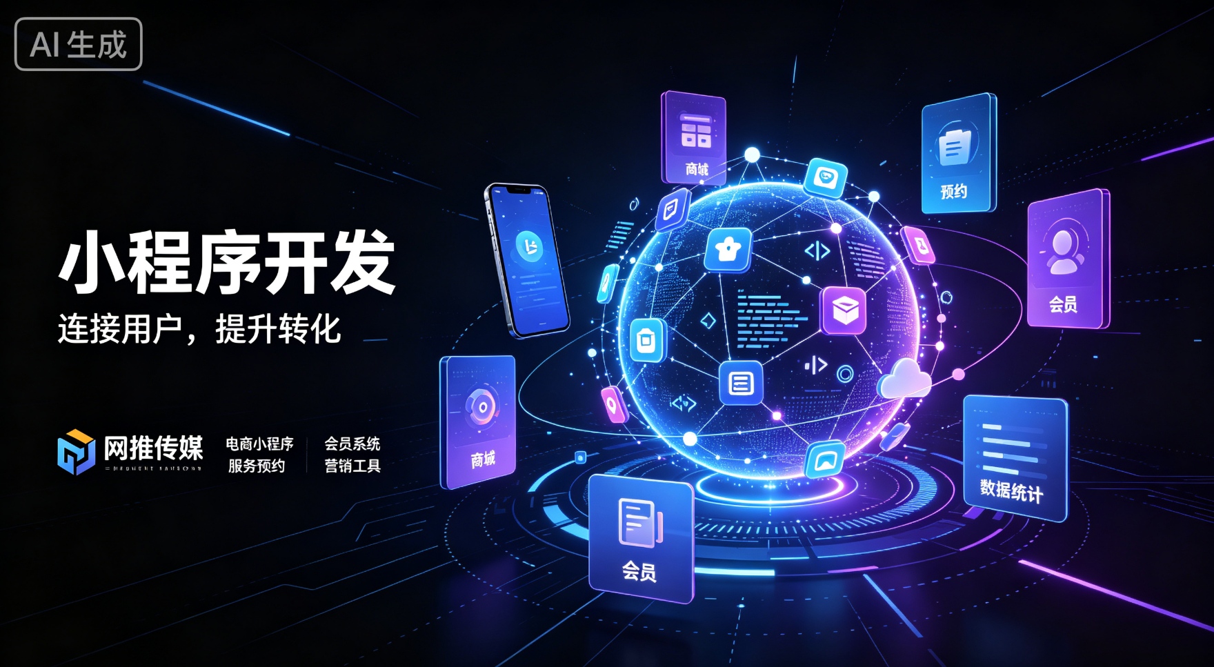 小程序开发服务 - 移动端应用界面