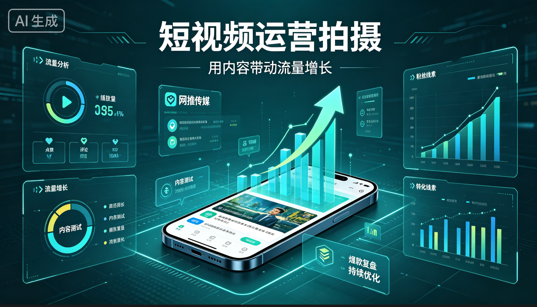 短视频运营服务 - 视频内容策划与制作
